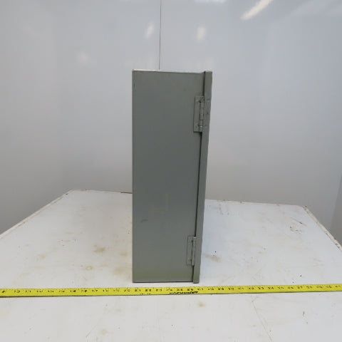 Wiegmann NIC162006LP Hinged Door Electrical Enclosure 20"x16"x6" W/Back Plate