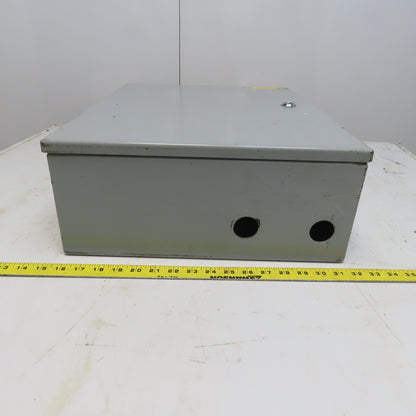 Wiegmann NIC162006LP Hinged Door Electrical Enclosure 20"x16"x6" W/Back Plate