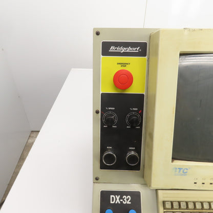 Bridgeport Torq-Cut 22 Vertical CNC Mill Operator Control Panel Display WORKS