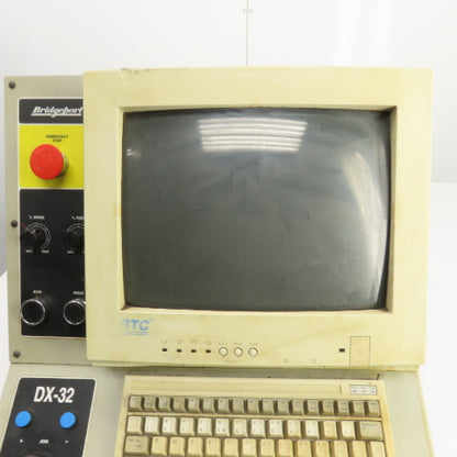 Bridgeport Torq-Cut 22 Vertical CNC Mill Operator Control Panel Display WORKS