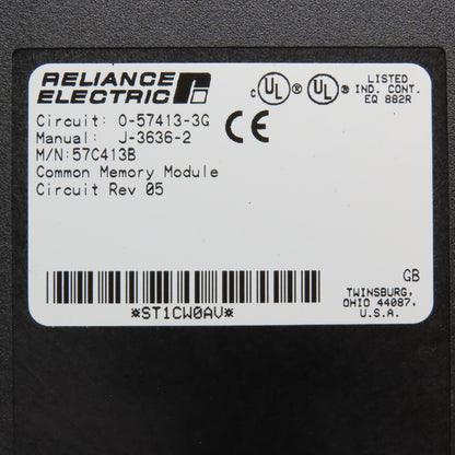 Reliance 57C413B MaxPakIII Common Memory Module