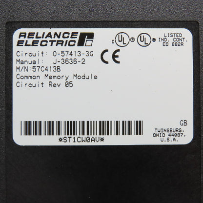 Reliance 57C413B MaxPakIII Common Memory Module