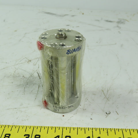 Bimba Flat 1 FO-042-3RL Pneumatic Air Cylinder 3/4" Bore 2" Stroke 200PSI
