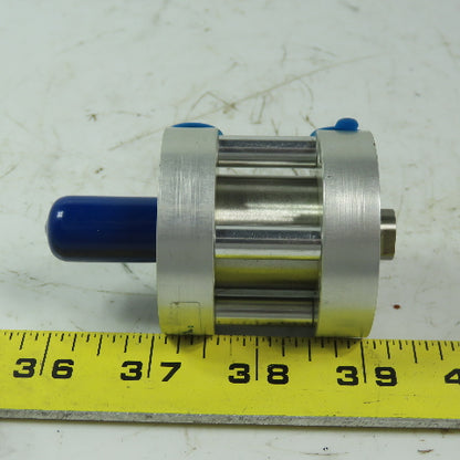 Bimba Flat FOD-091-CFT Double Ended Pneumatic Air Cylinder 1-1/16" Bore 1 Stroke