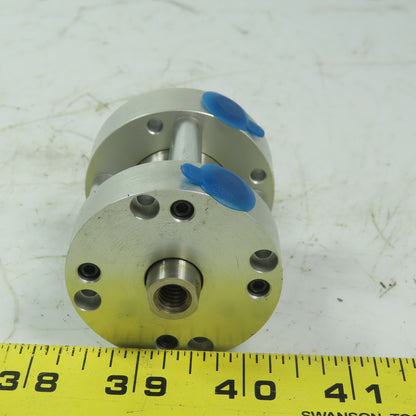 Bimba Flat FOD-091-CFT Double Ended Pneumatic Air Cylinder 1-1/16" Bore 1 Stroke