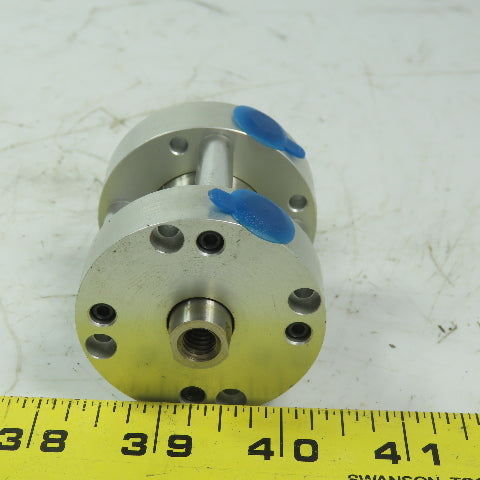 Bimba Flat FOD-091-CFT Double Ended Pneumatic Air Cylinder 1-1/16" Bore 1 Stroke