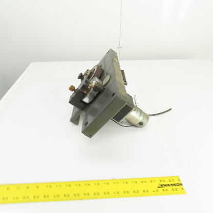 Makino EC-7050 Wire Feed Spool Motor & LS 70 Feed Roller Lever Assembly