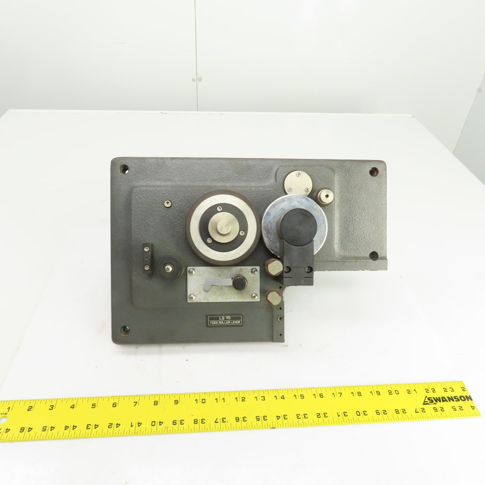Makino EC-7050 Wire Feed Spool Motor & LS 70 Feed Roller Lever Assembly