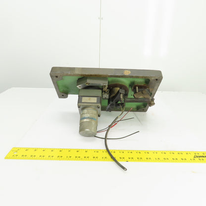 Makino EC-7050 Wire Feed Spool Motor & LS 70 Feed Roller Lever Assembly