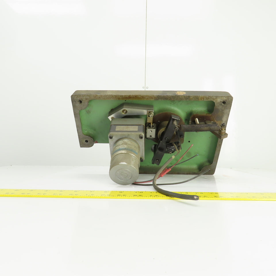 Makino EC-7050 Wire Feed Spool Motor & LS 70 Feed Roller Lever Assembly