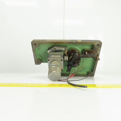 Makino EC-7050 Wire Feed Spool Motor & LS 70 Feed Roller Lever Assembly