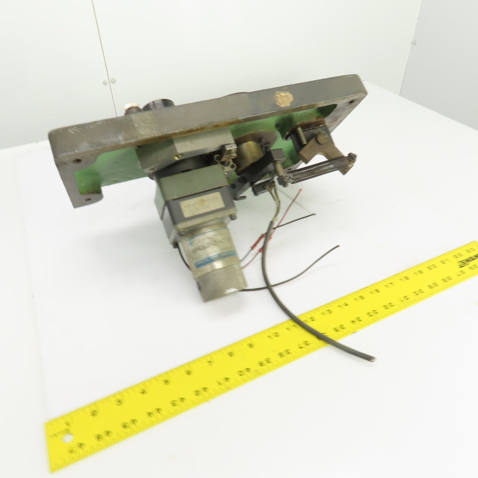 Makino EC-7050 Wire Feed Spool Motor & LS 70 Feed Roller Lever Assembly