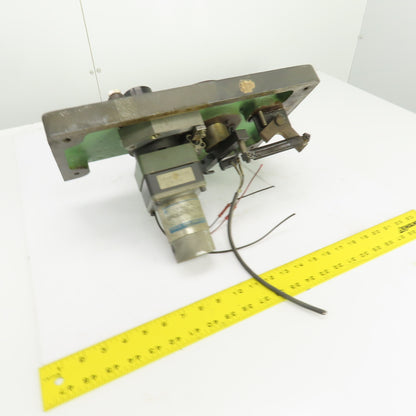 Makino EC-7050 Wire Feed Spool Motor & LS 70 Feed Roller Lever Assembly