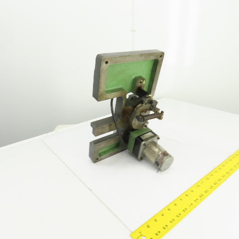 Makino EC-7050 Wire Feed Spool Motor & LS 71 Feedout Roller Lever Assembly