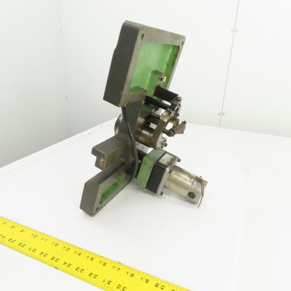 Makino EC-7050 Wire Feed Spool Motor & LS 71 Feedout Roller Lever Assembly