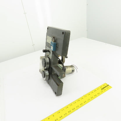 Makino EC-7050 Wire Feed Spool Motor & LS 71 Feedout Roller Lever Assembly