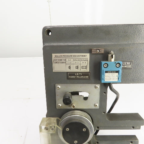 Makino EC-7050 Wire Feed Spool Motor & LS 71 Feedout Roller Lever Assembly