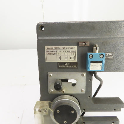 Makino EC-7050 Wire Feed Spool Motor & LS 71 Feedout Roller Lever Assembly