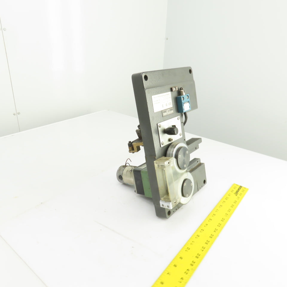 Makino EC-7050 Wire Feed Spool Motor & LS 71 Feedout Roller Lever Assembly