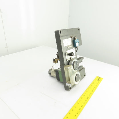 Makino EC-7050 Wire Feed Spool Motor & LS 71 Feedout Roller Lever Assembly