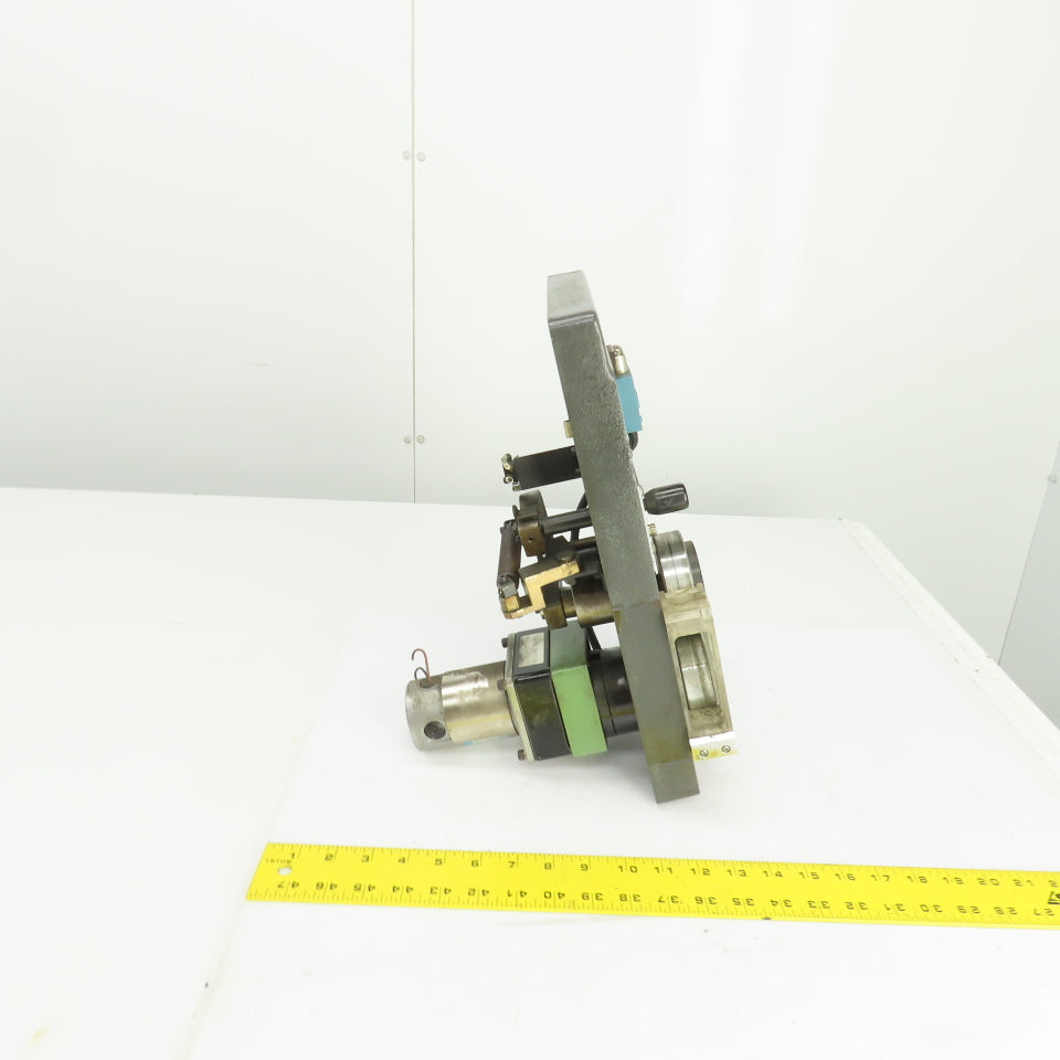 Makino EC-7050 Wire Feed Spool Motor & LS 71 Feedout Roller Lever Assembly