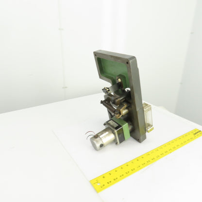 Makino EC-7050 Wire Feed Spool Motor & LS 71 Feedout Roller Lever Assembly