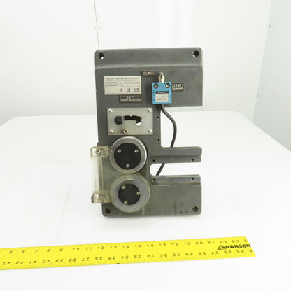 Makino EC-7050 Wire Feed Spool Motor & LS 71 Feedout Roller Lever Assembly