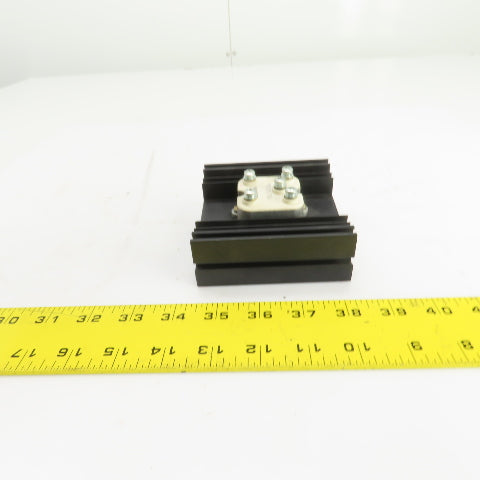 Semikron SKD 30/12 A1 9750 IND BRAS Bridge Rectifier Module W/Heat Sink