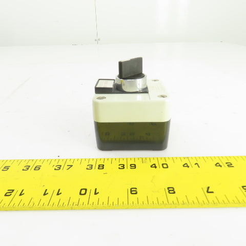 Telemecanique Black 2-Position Selector Switch 400V W/Enclosure