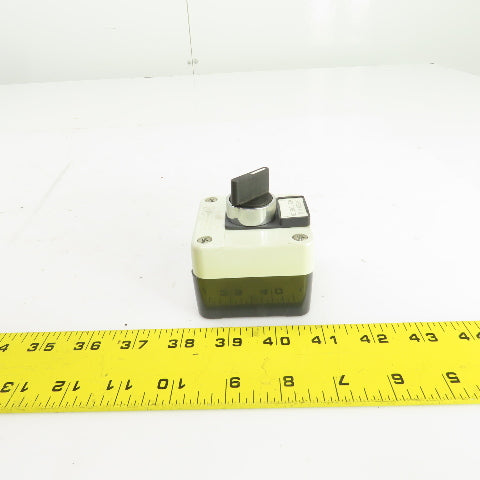 Telemecanique Black 2-Position Selector Switch 400V W/Enclosure