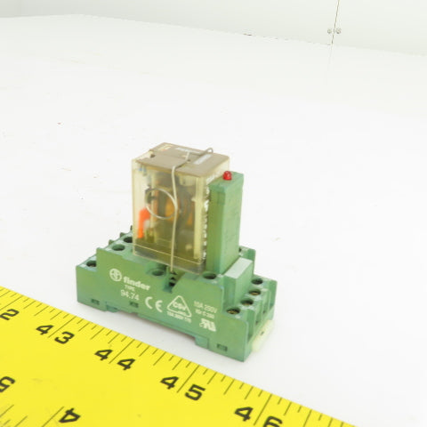 Kuhnke 111A4-24VDC1 Minitur Socket Relay 5A 250V AC W/Base