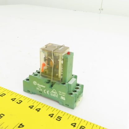Kuhnke 111A4-24VDC1 Minitur Socket Relay 5A 250V AC W/Base
