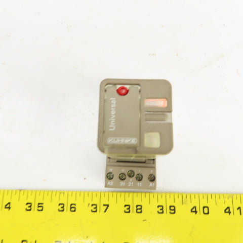Kuhnke UF3G-110VAC Universal Relay 4A 250V AC W/Base