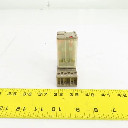 Kuhnke UF3G-110VAC Universal Relay 4A 250V AC W/Base