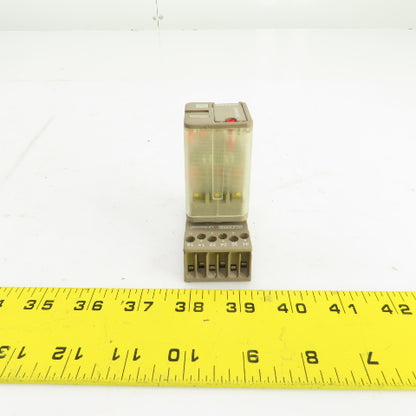 Kuhnke UF3G-110VAC Universal Relay 4A 250V AC W/Base