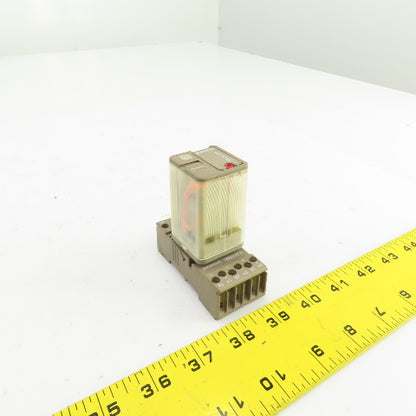 Kuhnke UF3G-110VAC Universal Relay 4A 250V AC W/Base