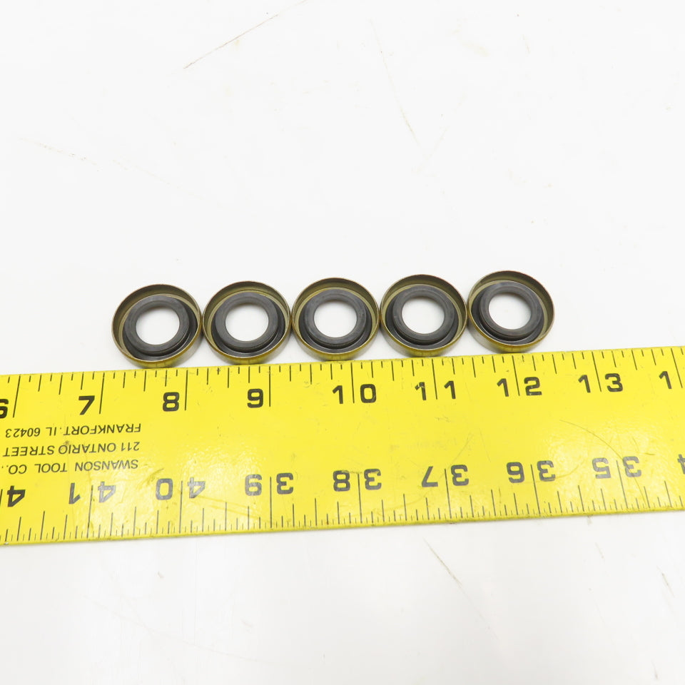 NOK AB0592E 15mm ID x 28mm ID x 7MM Thick NBR Mechanical Oil Seal Lot Of 5