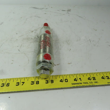 Bimba 121-DP Double Acting Pneumatic Air Cylinder 1-1/4" Bore 1" Stroke