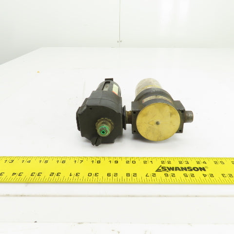 Speedaire 4ZL87 Pneumatic Air Line Filter Lubricator 150PSIG 1/2" NPT