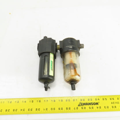 Speedaire 4ZL87 Pneumatic Air Line Filter Lubricator 150PSIG 1/2" NPT