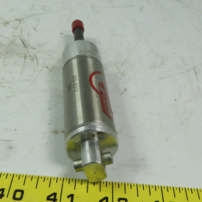 Bimba 091-RPV Reverse Acting Spring Extend Air Cylinder 1-1/16" Bore 1" Stroke