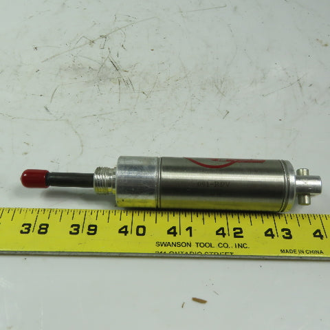 Bimba 091-RPV Reverse Acting Spring Extend Air Cylinder 1-1/16" Bore 1" Stroke