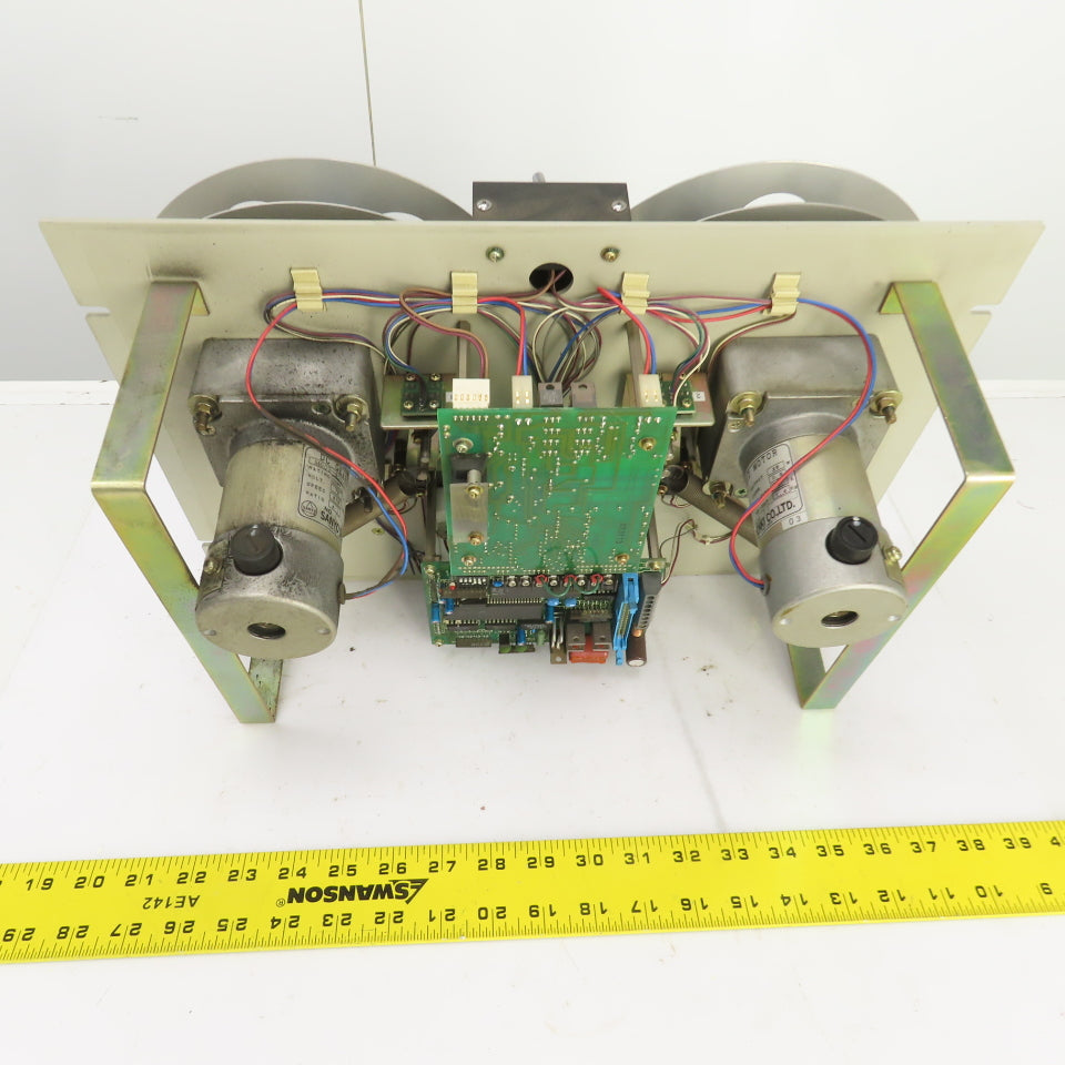 Sanyo Denki 1406 Tape Handler Assembly W/Motors For Wire Edm Machine
