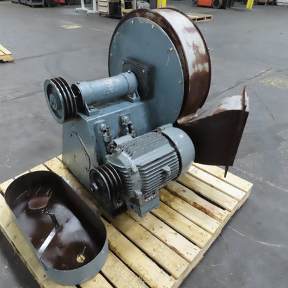 Pellizzari 7.8Hp 480V 3500RPM Backward Incline Centrifugal Blower