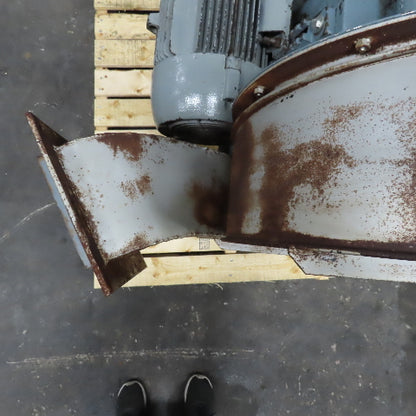 Pellizzari 7.8Hp 480V 3500RPM Backward Incline Centrifugal Blower