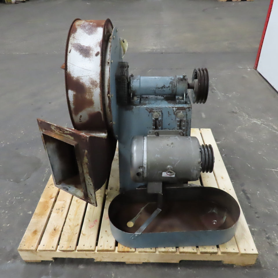 7-1/2Hp 208-230/480V 3450RPM Backward Incline Centrifugal Blower