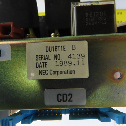 NEC DU16T1E Servo Amplifier Module For Makino MGW-E Wire EDM