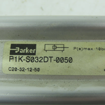 Parker P1K-S032DT-0050 Double Acting  Air Cylinder 35mm Bore 50mm Stroke 10 Bar