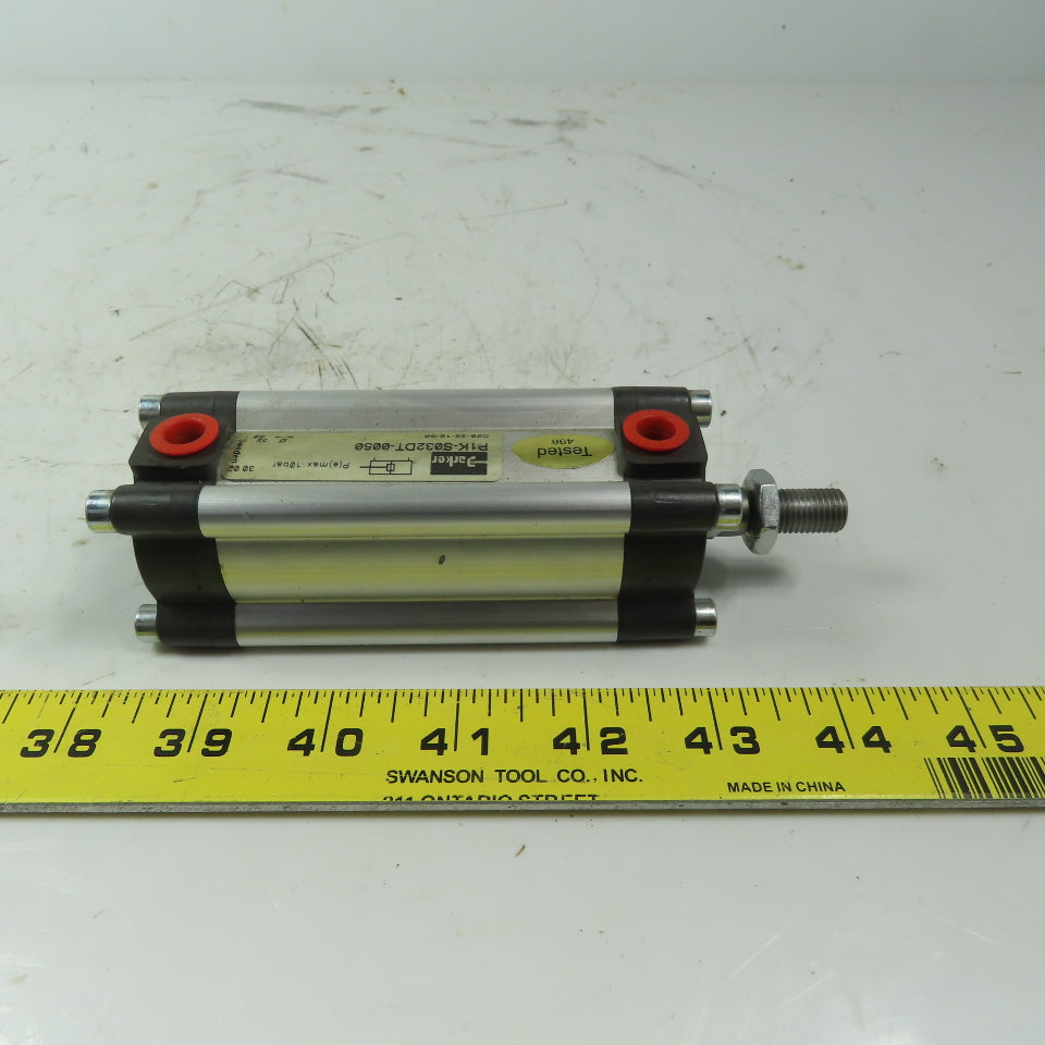 Parker P1K-S032DT-0050 Double Acting  Air Cylinder 35mm Bore 50mm Stroke 10 Bar