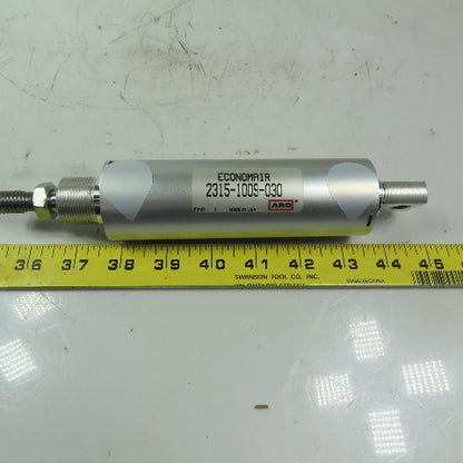 ARO 2315-1009-030 Double Acting  Air Cylinder 1-1/2" Bore3" Stroke 10 Bar